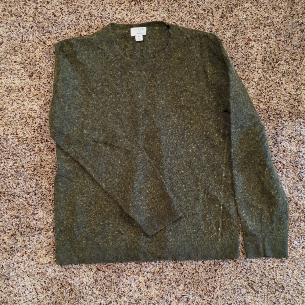 J.Crew medium green sweater